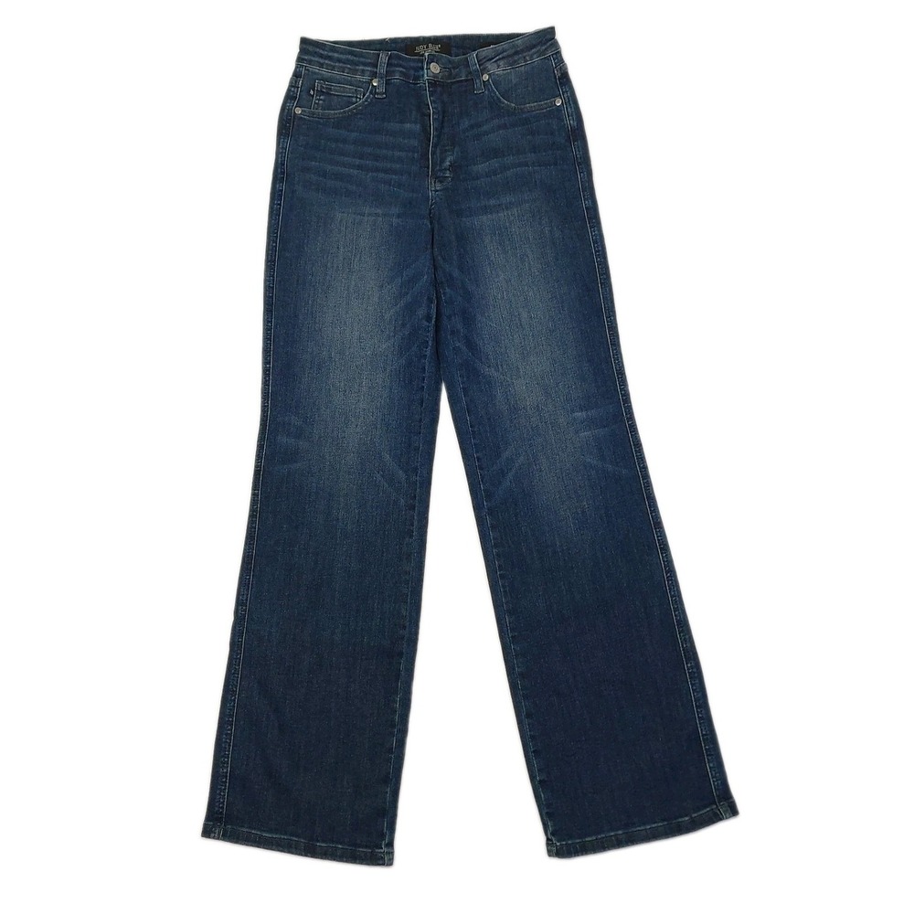 Judy Blue High Waist Straight Leg Jeans Dark Wash 9/29 JB88861 DK Womens Denim